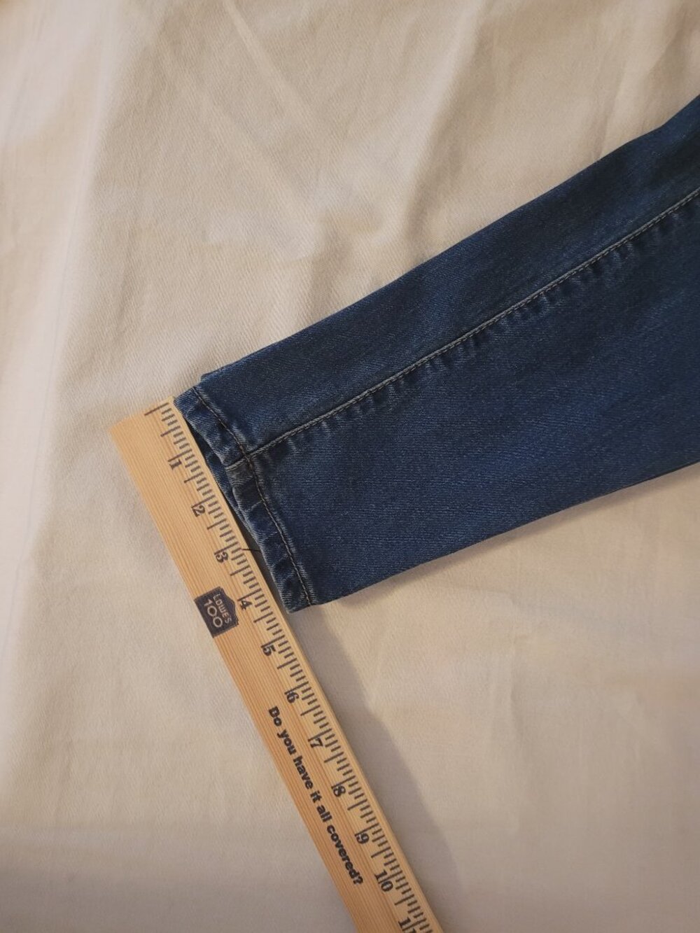 Blue Jeans YMI Size 9 Midrise Skinny - Picture 15 of 16